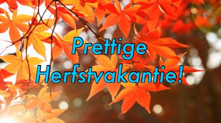 Herfstvakantie 2